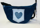 Sac demi-lune Je t'aime