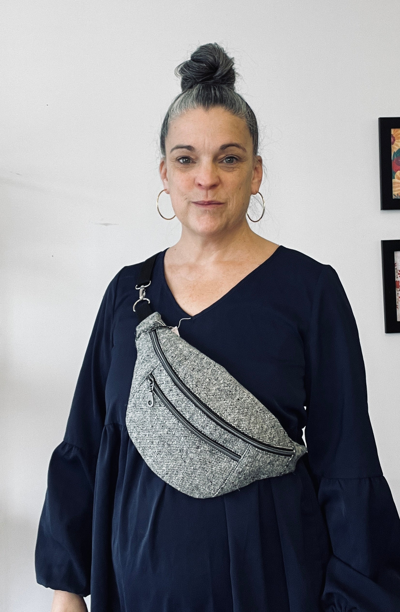 Sac banane cendres et suie