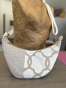 Sac demi-lune crème
