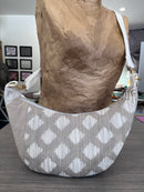 Sac demi-lune crème