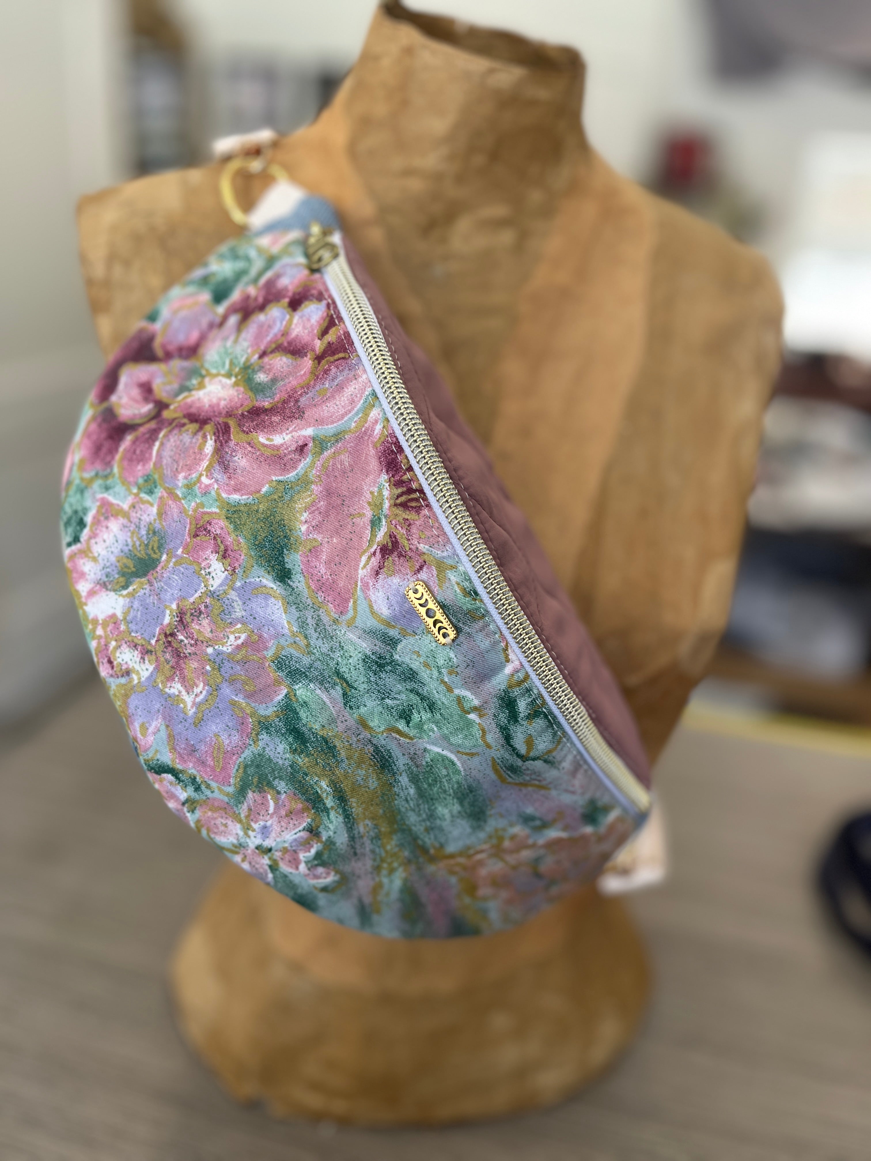 Sac banane multi roses