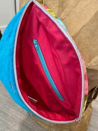 Sac banane douces fleurs