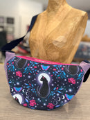 Sac demi-lune chat mystique