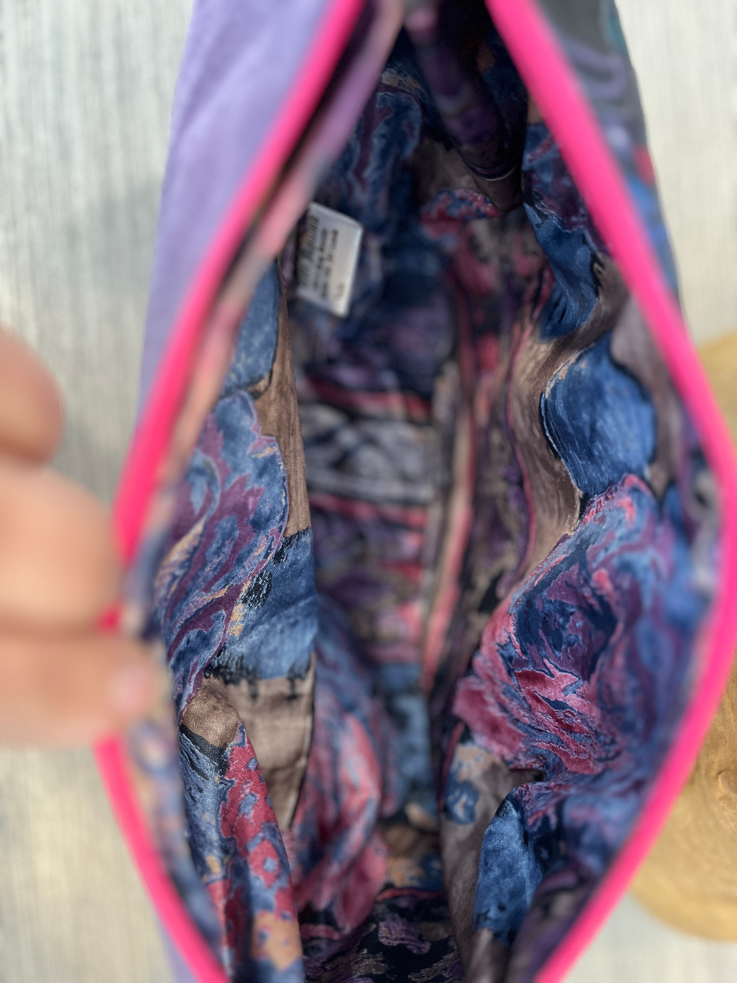 Sac demi-lune chat mystique