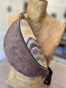 Sac banane terre et cendre
