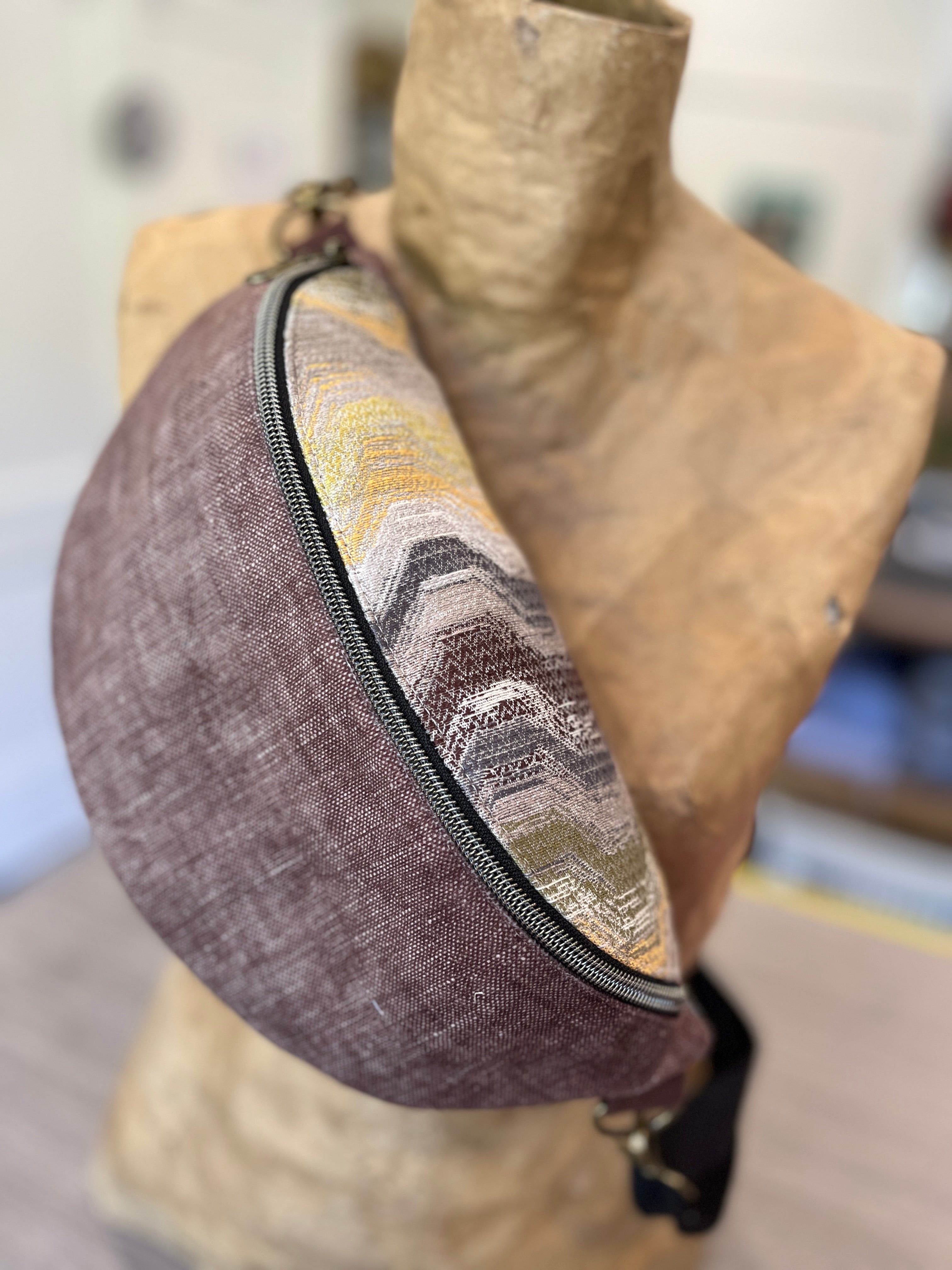 Sac banane terre et cendre