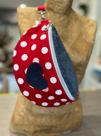Sac banane coccinelle d'amour