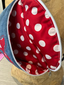 Sac banane envolée au coeur des fraises