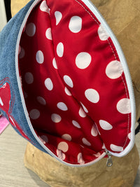 Sac banane envolée au coeur des fraises
