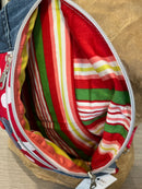 Sac banane fleur de fraise