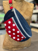 Sac banane touche de fraise