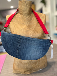 Sac banane coeur de fraise