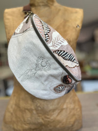 Sac banane cerf en nature