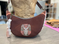 Sac demi-lune cerf adorable