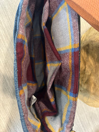 Sac à main à rabat interchangeable jeans indémodable